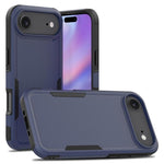 غطاء هاتف 2 في 1 من PC + TPU، لهواتف iPhone 17e / 16e، iPhone 17 Pro Max، iPhone 17 Pro، iPhone 17، iPhone Air، iPhone 16 Pro Max، iPhone 16 Pro، iPhone 16 Plus