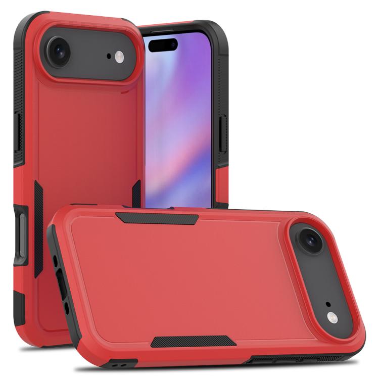 غطاء هاتف 2 في 1 من PC + TPU، لهواتف iPhone 17e / 16e، iPhone 17 Pro Max، iPhone 17 Pro، iPhone 17، iPhone Air، iPhone 16 Pro Max، iPhone 16 Pro، iPhone 16 Plus