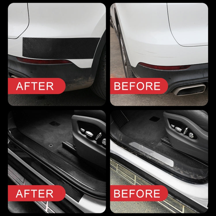 Universal Car Carbon Fiber Door Anti-collision Strip Protection Guards Trims Stickers Tape, 3cm x 3m, 3cm x 5m, 3cm x 10m, 5cm x 3m, 5cm x 5m, 5cm x 10m, 7cm x 3m, 7cm x 5m, 7cm x 10m, 10cm x 3m, 10cm x 5m, 10cm x 10m