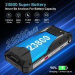 Unihertz Tank 3 Pro 5G / 8849، جهاز عرض، كاميرا 200 ميجابكسل، رؤية ليلية، بطارية 23800mAh، شاشة 6.79 بوصة أندرويد 13 معالج Dimensity 8200 ثماني النواة، الشبكة: 5G، 16GB+512GB