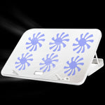 حامل تبريد صامت بست مراوح لابتوب ICE COOREL مع قاعدة تحكم سرعة، النمط: الإصدار المميز، الإصدار المميز (عاجي)، الإصدار المميز (أحمر لامع)، الإصدار المميز (بودرة ساحرة)، الإصدار المميز (أسود)