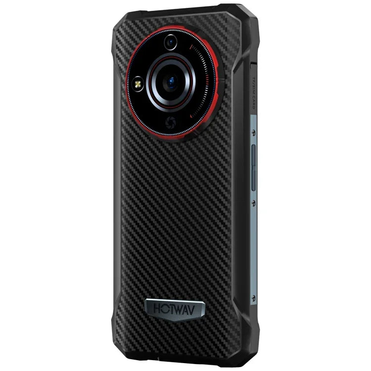 HOTWAV T7 هاتف متين، بطارية 6280mAh، شاشة 6.52 بوصة أندرويد 13 معالج MT8788 ثماني النواة، الشبكة: 4G، OTG، 4GB+128GB