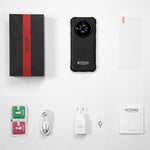 HOTWAV T7 هاتف متين، بطارية 6280mAh، شاشة 6.52 بوصة أندرويد 13 معالج MT8788 ثماني النواة، الشبكة: 4G، OTG، 4GB+128GB
