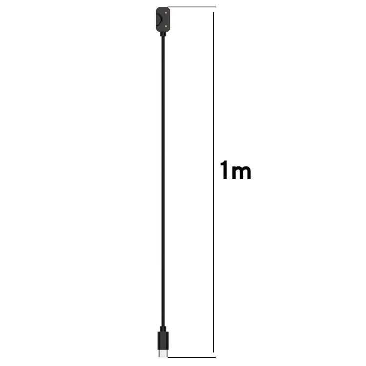 كابل شحن ساعة ذكية رسمي لسامسونج جالاكسي فيت 3، الطول: 1م، USB-C / Type-C، USB-A