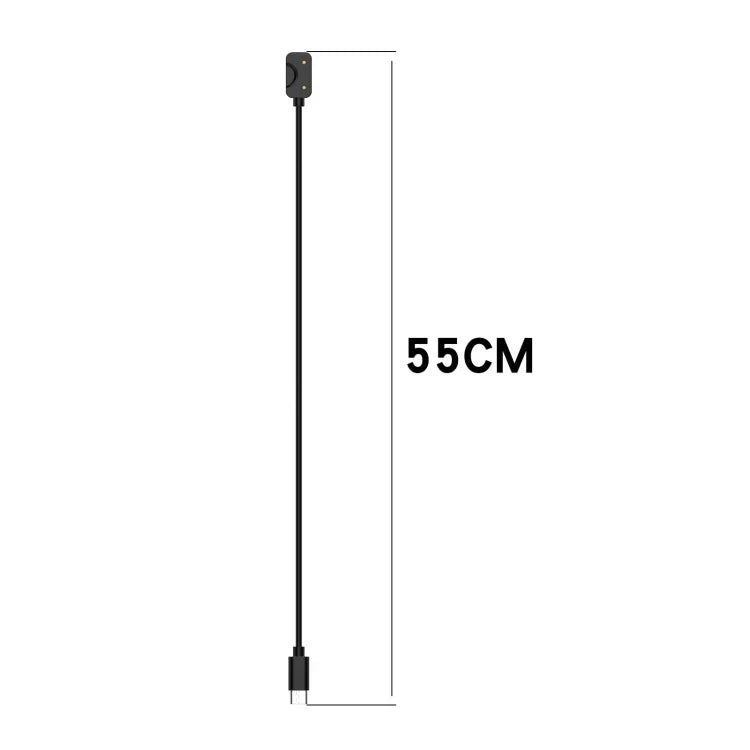 كابل شحن ساعة ذكية رسمي لسامسونج جالاكسي فيت 3، الطول: 55سم، USB-C / Type-C، USB-A