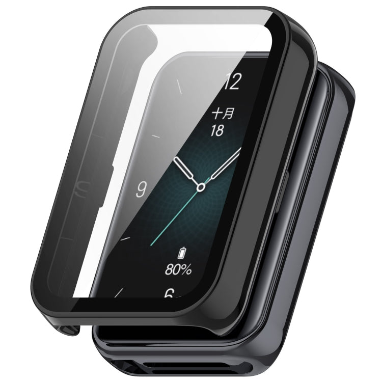 PC + Tempered Film Integrated Watch Protective Case, For Honor Band 9