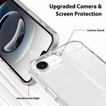 غطاء هاتف من الأكريليك TPU مقاوم للخدش، لهواتف iPhone 17e / 16e، iPhone 17 Pro Max، iPhone 17 Pro، iPhone 17، iPhone Air، iPhone 16 Pro Max، iPhone 16 Pro، iPhone 16 Plus، iPhone 16