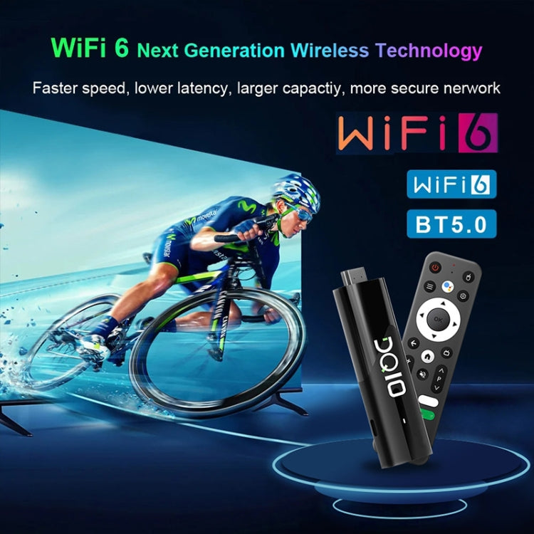 LEMFO DQ10 معالج Allwinner H618 رباعي النواة ARM Cortex A53 جهاز تلفاز أندرويد بدقة 8K، 2GB+16GB