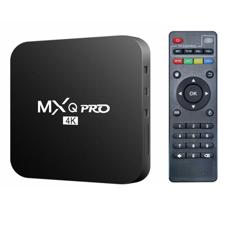MXQ Pro RK3228A صندوق تلفاز شبكي رباعي النواة بدقة 4K HD، 2GB+16GB