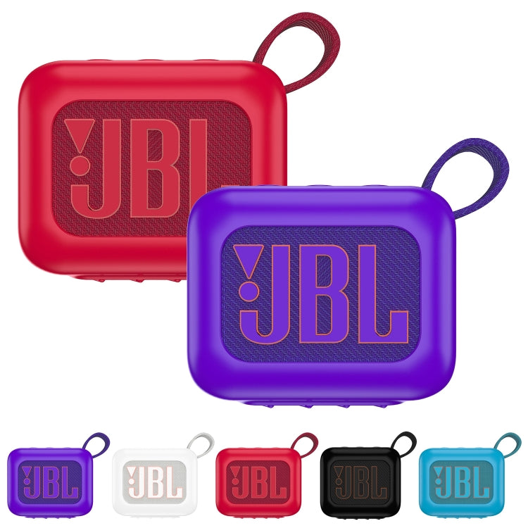 غطاء حماية سيليكون لمكبر صوت بلوتوث لاسلكي، لجهاز JBL Go 4