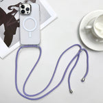 غطاء هاتف مغناطيسي MagSafe من PC + TPU مع حبل معصم، لهواتف iPhone 14 Pro Max، iPhone 13 Pro Max، iPhone 13 Pro، iPhone 13