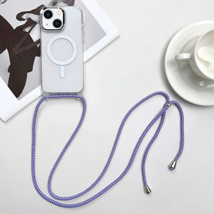 غطاء هاتف مغناطيسي MagSafe من PC + TPU مع حبل معصم، لهواتف iPhone 14 Pro Max، iPhone 13 Pro Max، iPhone 13 Pro، iPhone 13