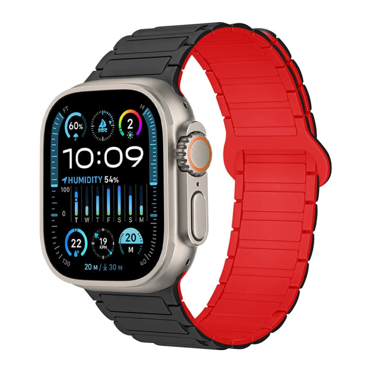 سوار ساعة سيليكون مغناطيسي على شكل I، لساعة Apple Watch SE 2023 مقاس 44 مم، لساعة Apple Watch SE 2023 مقاس 40 مم، لساعة Apple Watch Ultra 2 مقاس 49 مم