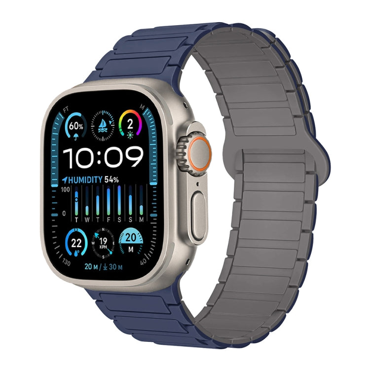سوار ساعة سيليكون مغناطيسي على شكل I، لساعة Apple Watch SE 2023 مقاس 44 مم، لساعة Apple Watch SE 2023 مقاس 40 مم، لساعة Apple Watch Ultra 2 مقاس 49 مم
