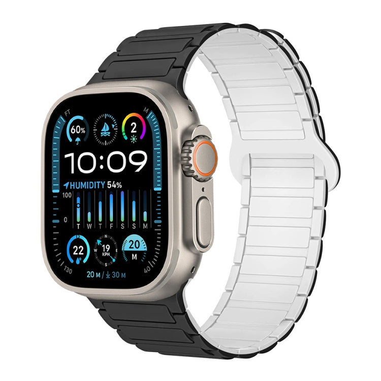 سوار ساعة سيليكون مغناطيسي على شكل I، لساعة Apple Watch SE 2023 مقاس 44 مم، لساعة Apple Watch SE 2023 مقاس 40 مم، لساعة Apple Watch Ultra 2 مقاس 49 مم