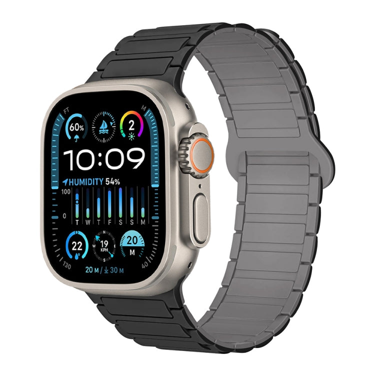 سوار ساعة سيليكون مغناطيسي على شكل I، لساعة Apple Watch SE 2023 مقاس 44 مم، لساعة Apple Watch SE 2023 مقاس 40 مم، لساعة Apple Watch Ultra 2 مقاس 49 مم