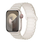 سوار ساعة سيليكون مغناطيسي على شكل I، لسلسلة Apple Watch 9 مقاس 45 مم، لسلسلة Apple Watch 9 مقاس 41 مم، لساعة Apple Watch Ultra مقاس 49 مم