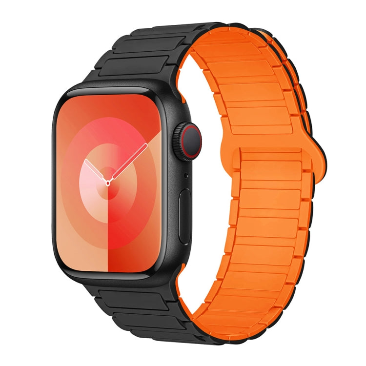سوار ساعة سيليكون مغناطيسي على شكل I، لسلسلة Apple Watch 9 مقاس 45 مم، لسلسلة Apple Watch 9 مقاس 41 مم، لساعة Apple Watch Ultra مقاس 49 مم