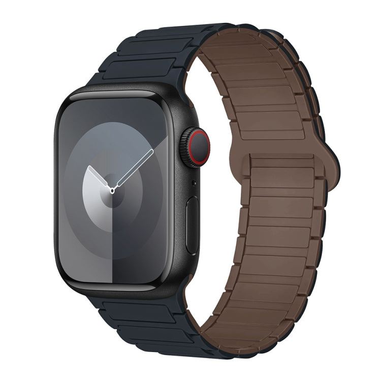 سوار ساعة سيليكون مغناطيسي على شكل I، لسلسلة Apple Watch 9 مقاس 45 مم، لسلسلة Apple Watch 9 مقاس 41 مم، لساعة Apple Watch Ultra مقاس 49 مم