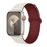 سوار ساعة سيليكون مغناطيسي على شكل I، لسلسلة Apple Watch 9 مقاس 45 مم، لسلسلة Apple Watch 9 مقاس 41 مم، لساعة Apple Watch Ultra مقاس 49 مم