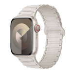 سوار ساعة سيليكون مغناطيسي على شكل I، لسلسلة Apple Watch 9 مقاس 45 مم، لسلسلة Apple Watch 9 مقاس 41 مم، لساعة Apple Watch Ultra مقاس 49 مم
