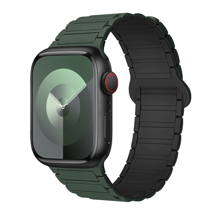 سوار ساعة سيليكون مغناطيسي على شكل I، لسلسلة Apple Watch 9 مقاس 45 مم، لسلسلة Apple Watch 9 مقاس 41 مم، لساعة Apple Watch Ultra مقاس 49 مم