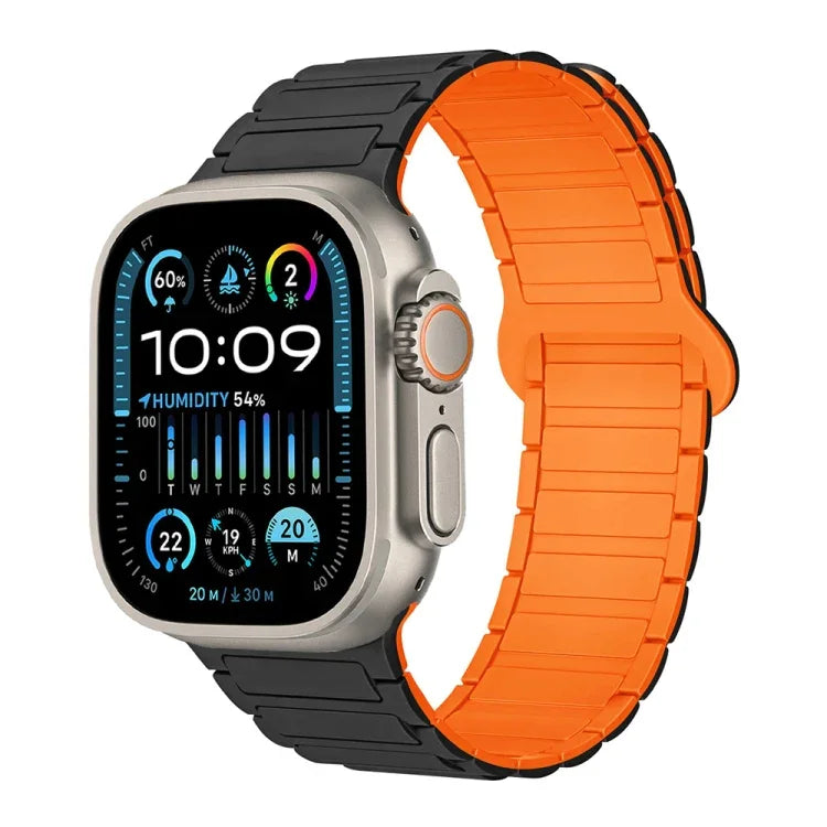 I-Shaped Magnetic Silicone Watch Band