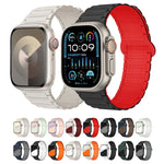 I-Shaped Magnetic Silicone Watch Band