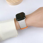 سوار ساعة سيليكون مغناطيسي على شكل I، لساعة Apple Watch SE 2023 مقاس 44 مم، لساعة Apple Watch SE 2023 مقاس 40 مم، لساعة Apple Watch Ultra 2 مقاس 49 مم