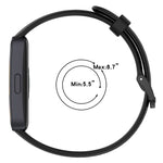 Solid Color Colorful Buckle Silicone Watch Band, For Huawei Band 10 / 9 / 8