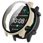 PC + Tempered Film Integrated Watch Protective Case, For Xiaomi Haylou RT3 / Solar Plus LS16
