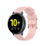 سوار معصم بنقشة نقاط مقاس 20مم، لساعات Galaxy Watch Active 3 / Active 2 / Active، وللساعات Polar Ignite