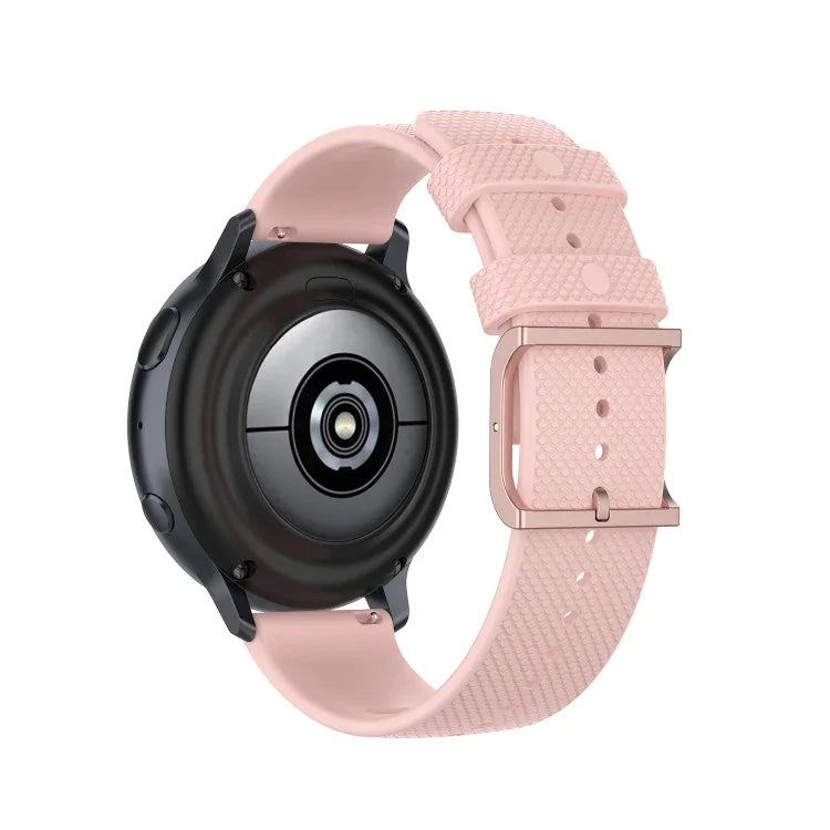 سوار معصم بنقشة نقاط مقاس 20مم، لساعات Galaxy Watch Active 3 / Active 2 / Active، وللساعات Polar Ignite