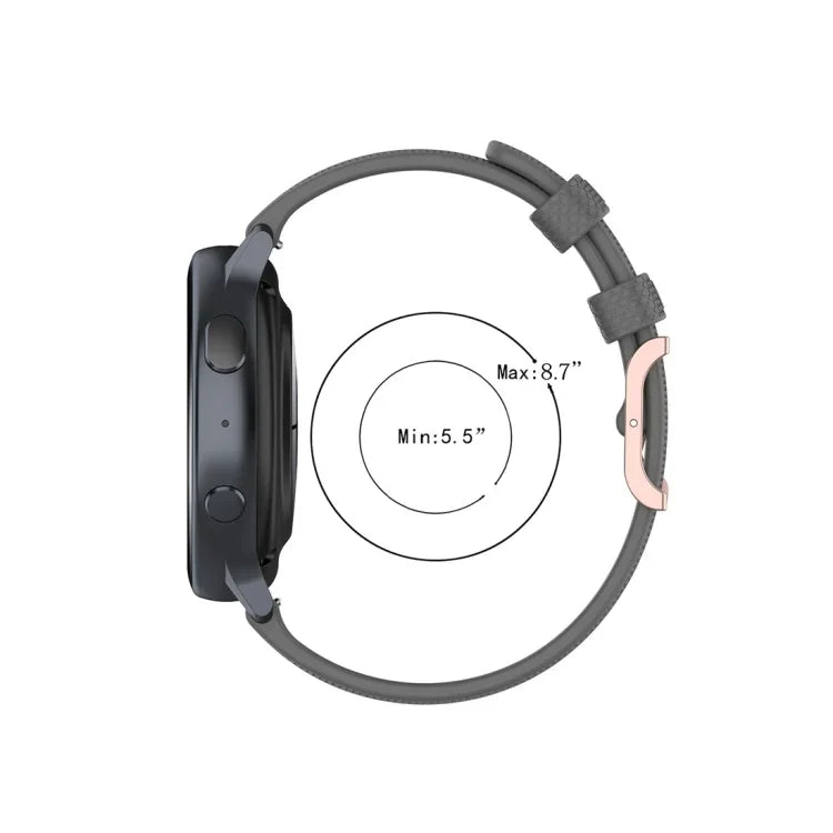 سوار معصم بنقشة نقاط مقاس 20مم، لساعات Galaxy Watch Active 3 / Active 2 / Active، وللساعات Polar Ignite