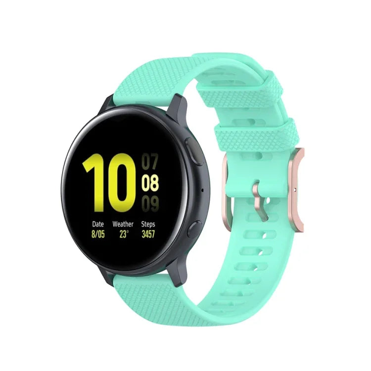 سوار معصم بنقشة نقاط مقاس 20مم، لساعات Galaxy Watch Active 3 / Active 2 / Active، وللساعات Polar Ignite