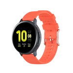 سوار معصم بنقشة نقاط مقاس 20مم، لساعات Galaxy Watch Active 3 / Active 2 / Active، وللساعات Polar Ignite