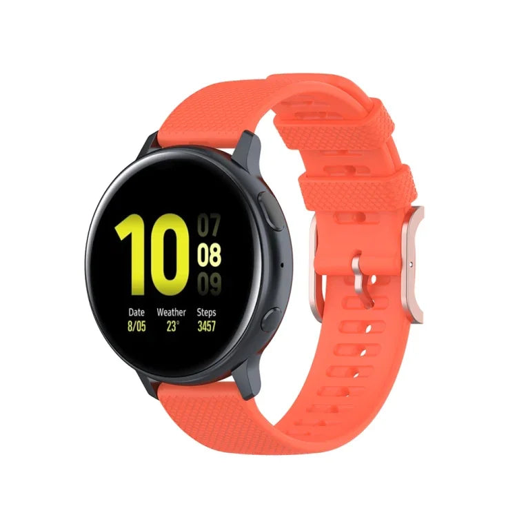 سوار معصم بنقشة نقاط مقاس 20مم، لساعات Galaxy Watch Active 3 / Active 2 / Active، وللساعات Polar Ignite