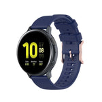 سوار معصم بنقشة نقاط مقاس 20مم، لساعات Galaxy Watch Active 3 / Active 2 / Active، وللساعات Polar Ignite