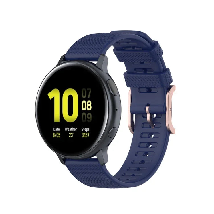 سوار معصم بنقشة نقاط مقاس 20مم، لساعات Galaxy Watch Active 3 / Active 2 / Active، وللساعات Polar Ignite