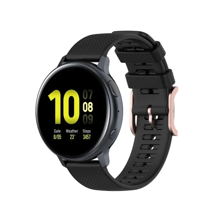 سوار معصم بنقشة نقاط مقاس 20مم، لساعات Galaxy Watch Active 3 / Active 2 / Active، وللساعات Polar Ignite