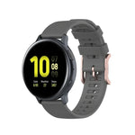 سوار معصم بنقشة نقاط مقاس 20مم، لساعات Galaxy Watch Active 3 / Active 2 / Active، وللساعات Polar Ignite