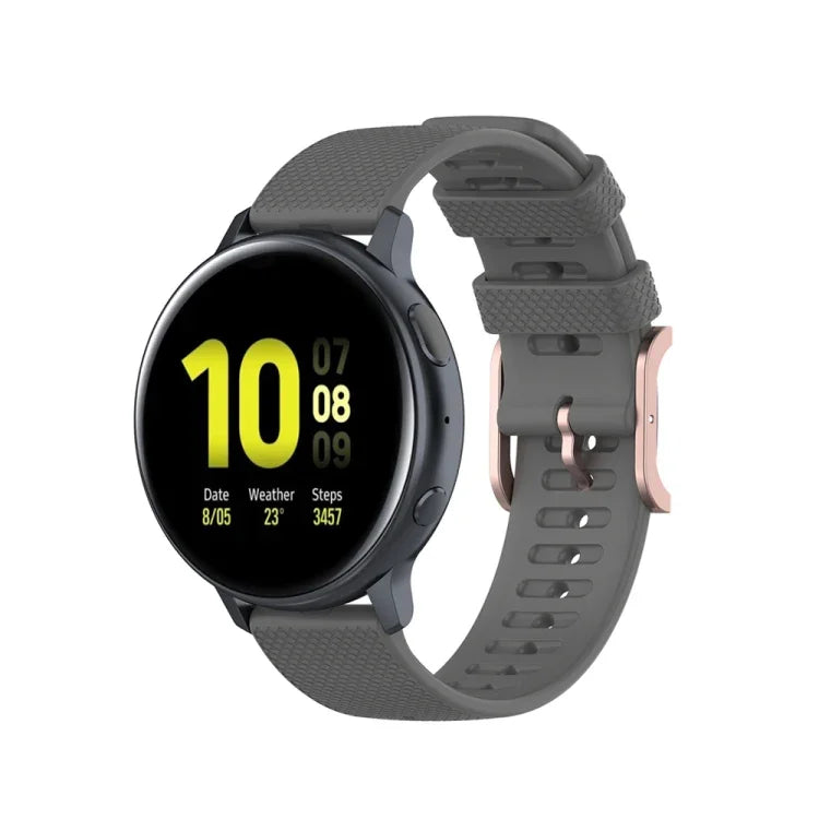سوار معصم بنقشة نقاط مقاس 20مم، لساعات Galaxy Watch Active 3 / Active 2 / Active، وللساعات Polar Ignite