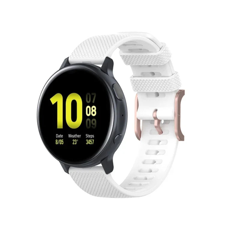سوار معصم بنقشة نقاط مقاس 20مم، لساعات Galaxy Watch Active 3 / Active 2 / Active، وللساعات Polar Ignite