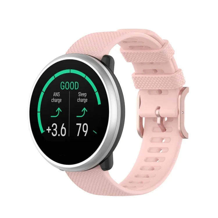 سوار معصم بنقشة نقاط مقاس 20مم، لساعات Galaxy Watch Active 3 / Active 2 / Active، وللساعات Polar Ignite