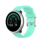 سوار معصم بنقشة نقاط مقاس 20مم، لساعات Galaxy Watch Active 3 / Active 2 / Active، وللساعات Polar Ignite