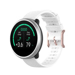 سوار معصم بنقشة نقاط مقاس 20مم، لساعات Galaxy Watch Active 3 / Active 2 / Active، وللساعات Polar Ignite