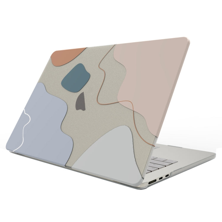 UV Printed Pattern Laptop Frosted Protective Case, For MacBook Air 13.6 2025 / 2022 / 2023, For MacBook Pro 13.3 A2338/A2251/A2289/A2159