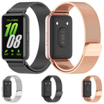 سوار ساعة معدني مغناطيسي Mijobs ميلانيزي، لـ Samsung Galaxy Fit 3