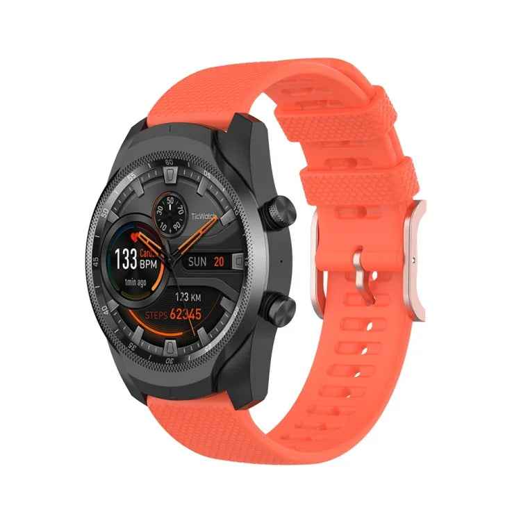 22mm Dot Texture Wrist Strap, For Polar Grit X / Vantage M, For Ticwatch Pro 2020 / Ticwatch GTX, For Samsung Galaxy Watch3 45mm / Galaxy Watch 46mm