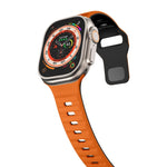 سوار ساعة سيليكون بقفل عكسي بنمط الموجة، لسلسلة Apple Watch 4 مقاس 44 مم، لسلسلة Apple Watch 4 مقاس 40 مم، لسلسلة Apple Watch 3 مقاس 38 مم، لسلسلة Apple Watch 3 مقاس 42 مم